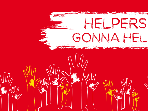 Helpers gonna help Helpers gonna help