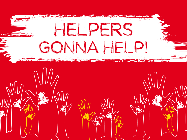 Helpers gonna help Helpers gonna help