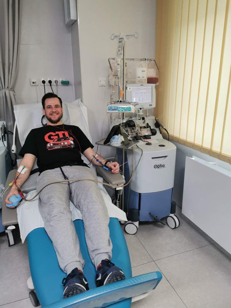 Wojciech Konieczko - Dawca komórek macierzystych Wojciech Konieczko - Dawca komórek macierzystych