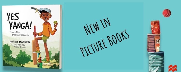 Cover of Yes Yanga of the left - New in Picture Books blog title text