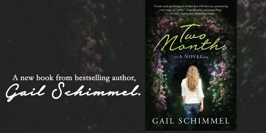 A new book from bestselling author Gail Schimmel with a picture of the jacket cover
