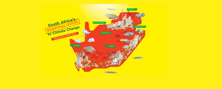 Map of South Africa - South Africa's Survival Guide to Climate Change