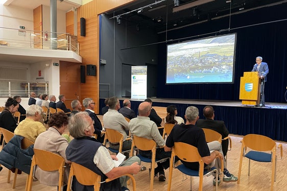 L'8 settembre, presso la Casa della Cultura di Silandro, si è tenuta la cerimonia di inaugurazione dei nuovi impianti di irrigazione. (Foto: USP/G.News)