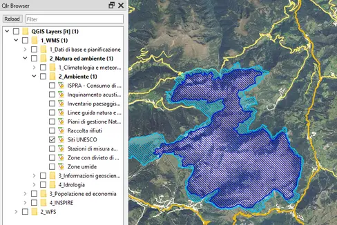 Accesso ai geodati più semplice: l'Ufficio pianificazione territoriale e cartografia offre un'estensione del programma open-source QGIS (Foto: ASP)