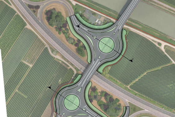 La mappa della zona interessata. (Foto: USP/Dipartimento Infrastrutture e Mobilità)