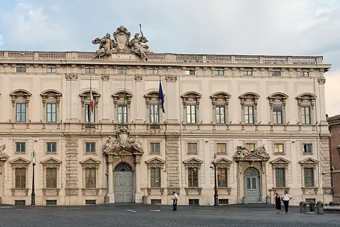 Il palazzo della Consulta a Roma, sede della Corte Costituzionale. (Foto: wikipedia)