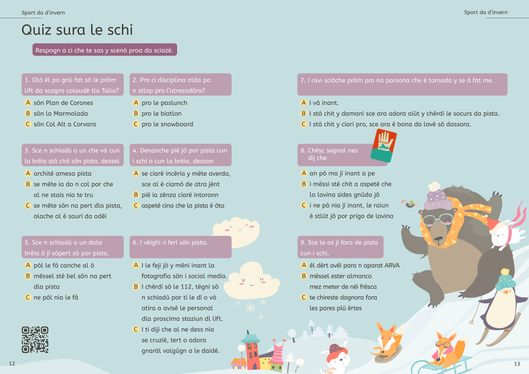 Das Arbeitsheft ist so gestaltet, dass es nicht nur informiert, sondern auch zum aktiven Tun, Reflektieren und Diskutieren anregt. (Foto: LPA/Landesdirektion ladinische Kindergärten und Schule)