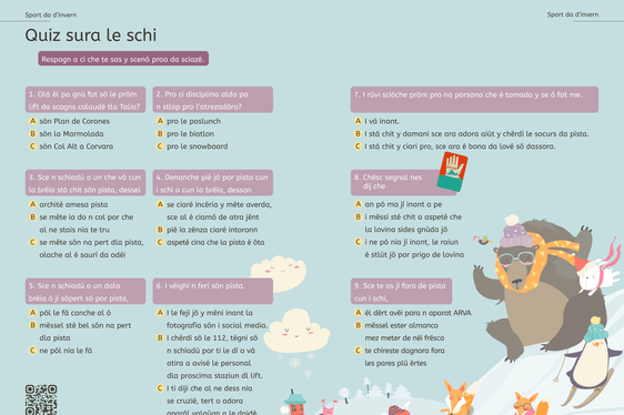 Das Arbeitsheft ist so gestaltet, dass es nicht nur informiert, sondern auch zum aktiven Tun, Reflektieren und Diskutieren anregt. (Foto: LPA/Landesdirektion ladinische Kindergärten und Schule)