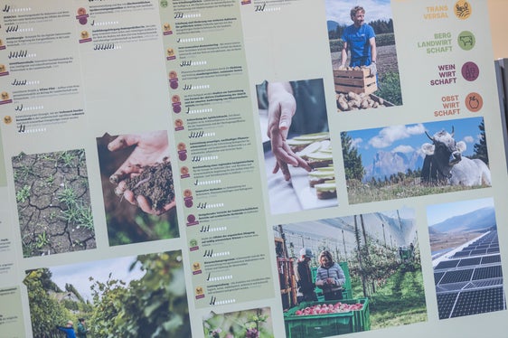 Presentato oggi (mercoledì 7 settembre) presso la Fiera di Bolzano il Piano d'azione 2030. Agricoltura 2030: la via sostenibile dell'Alto Adige (Foto: ASP/Tiberio Sorvillo)
