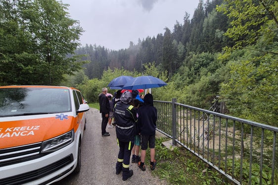 Quali sono le strutture di protezione? A cosa servono? Nella foto la briglia a funi presso il fiume Rienza. (Foto: USP/Centro funzionale provinciale/Ilaria Folie)