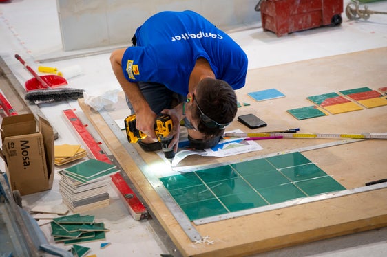 Nell'ambito di Futurum 2023 si svolge il “World Skills Italy 2023 - il concorso nazionale dei mestieri - organizzato dall’Apa-Lvh Confartigianato imprese con 25 mestieri in gara (Foto: ASP/Fabio Brucculeri)