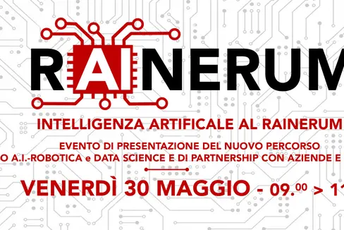 L’Istituto Rainerum di Bolzano ha scelto di introdurre le esperienze con l’IA nei propri percorsi scolastici, attivando dal prossimo anno scolastico 2025/26 una serie di progetti didattici trasversali che saranno presentati venerdì 30 maggio a Bolzano. (Foto/locandina: Rainerum)