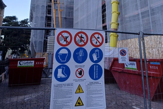 In via Claudia Augusta a Bolzano il Comune sta lavorando per migliorare l'efficienza energetica del patrimonio abitativo pubblico. (Foto: USP/Carla Broccardo)