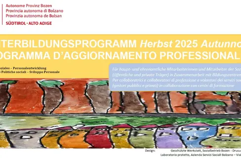 Das aktuelle Weiterbildungsprogramm für haupt- und ehrenamtliche Mitarbeiterinnen und Mitarbeiter im Sozialwesen ist online abrufbar. (Screenshot: LPA)