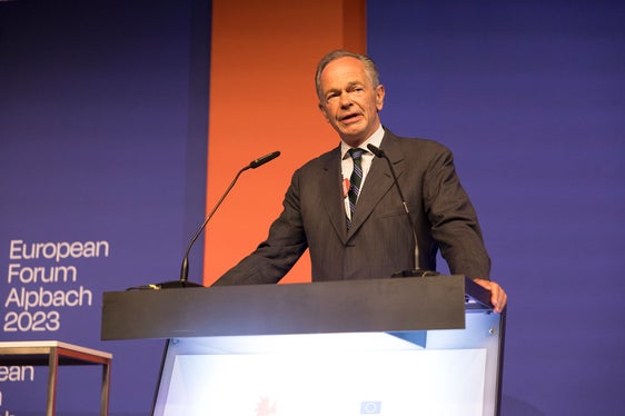 Andreas Treichl, Präsident des Europäischen Forums Alpbach: Ziel des internationalen Austausches ist es, Europa zu stärken. (Foto: Land Tirol/Sedlak)