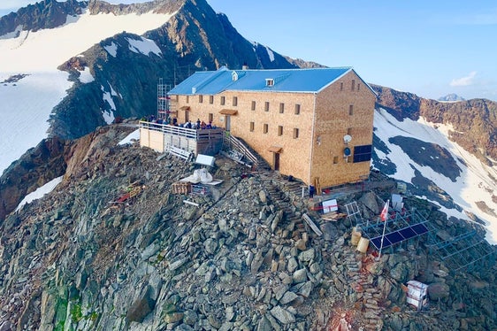 Das erneuerte und instandgesetzte Becherhaus (Foto: LPA/Trenkwalder)