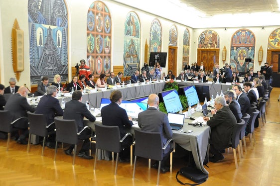 Con il forum annuale si è conclusa la presidenza italiana di Eusalp del 2022, detenuta da Alto Adige e Trentino. (Foto: Ufficio Stampa Provincia autonoma di Trento)