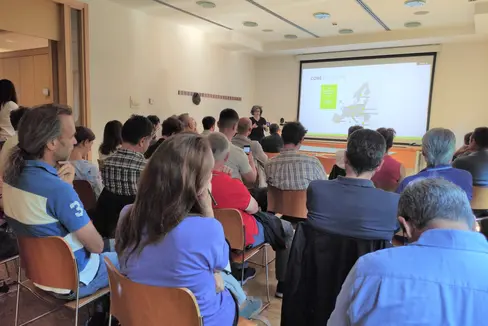 Oggi (8 giugno) a Bolzano gli stakeholder si sono ritrovati per il lancio del progetto incentrato sulla gestione circolare dei rifiuti. (Foto: ASP/Nadia Franzoi)