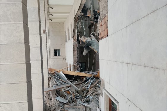 Si sta cercando di stimare l'entità dei danni all'edificio, diventato di proprietà della Provincia autonoma di Bolzano nel 2018. (Foto: USP/Dipartimento Opere pubbliche, Valorizzazione del patrimonio, Libro fondiario e Catasto)