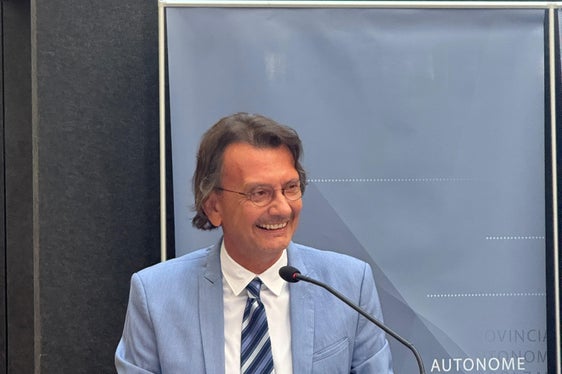 Il sovrintendente Vincenzo Gullotta: Il nostro intento è quello di rafforzare la sinergia tra scuola e territorio, facilitando la nascita di progetti e la partecipazione di aziende e associazioni alla vita scolastica.” (Foto: USP/assessorato provinciale all'Istruzione/Martin Boschetti)