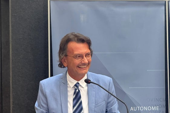 Il sovrintendente Vincenzo Gullotta: Il nostro intento è quello di rafforzare la sinergia tra scuola e territorio, facilitando la nascita di progetti e la partecipazione di aziende e associazioni alla vita scolastica.” (Foto: USP/assessorato provinciale all'Istruzione/Martin Boschetti)