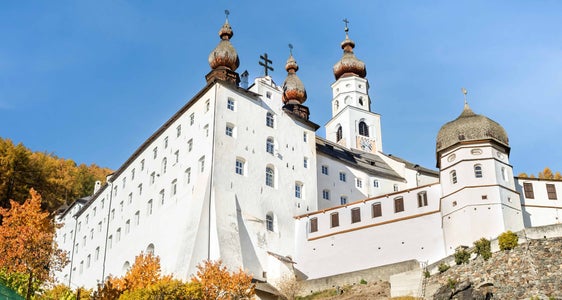 Schauplatz der Bauernaufstände von 1525: Kloster Marienberg im oberen Vinschgau. (Foto: Maria Gapp)