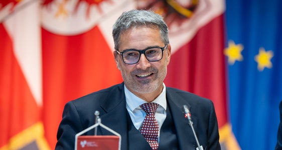 Il presidente della Provincia autonoma di Bolzano, Arno Kompatscher (Foto: Land Tirolo/Neuner)