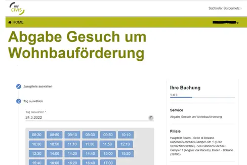 Künftig können interessierte Bürgerinnen und Bürger Beratungs- und Abgabetermine mit bzw. in der Abteilung Wohnungsbau online vormerken.