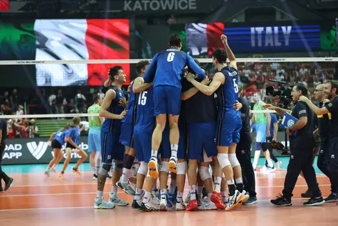 Il pallavolista bolzanino Simone Giannelli ha conquistato a Katowice in Polonia il titolo di campione di Mondo con la Nazionale italiana di volley, riportando in Italia un titolo che mancava da 24 anni. (Foto Federvolley)