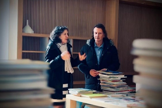 Il sovrintendente Vincenzo Gullotta con la dirigente Lidia Fellai (Foto: ASP)