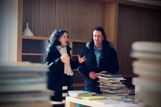 Il sovrintendente Vincenzo Gullotta con la dirigente Lidia Fellai (Foto: ASP)