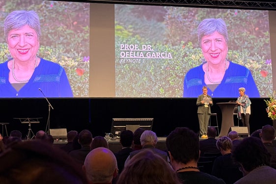 Convëgn internazional “Plurilinguism y mendranzes linguistiches te n contest global” a Davos. (foto: USP/Intendënza y Cultura Ladina)