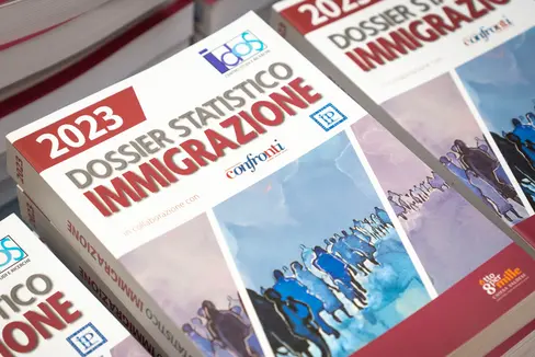 Wurde am 26. Oktober in ganz Italien vorgestellt: Das Statistische Jahrbuch zur Einwanderung 2023 (IDOS). (Foto: LPA/Fabio Brucculeri)