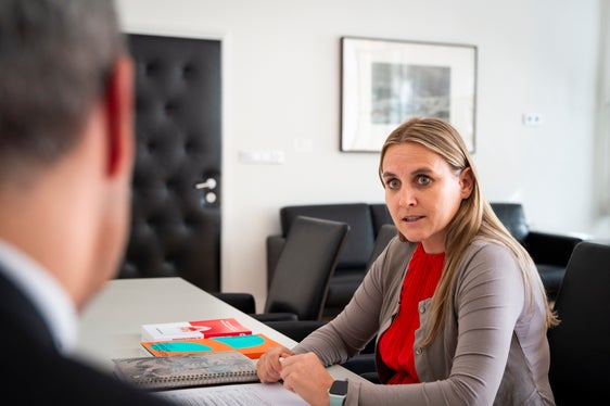 L'attuazione concreta delle richieste di politica femminile del Piano d'azione per la parità di genere Æquitas ha la massima priorità ha affermato Ulrike Oberhammer nel corso dell'incontro. (Foto: ASP/Fabio Brucculeri)