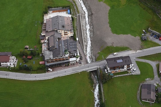 Il rischio idrico nel comune di Stelvio era stato studiato nell’ambito del progetto europeo Piano del bacino del Rio Solda, anche presso la zona del Rio Valle di Zai a Solda. (Foto: Agenzia per la protezione civile/Luca Messina)