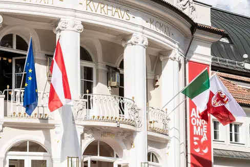 L'Austria continuerà a esercitare responsabilmente la sua funzione di tutela, ha sottolineato la ministra austriaca agli Affari europei e costituzionali in occasione della Giornata dell'Autonomia (Foto: ASP/Ivo Corrà)