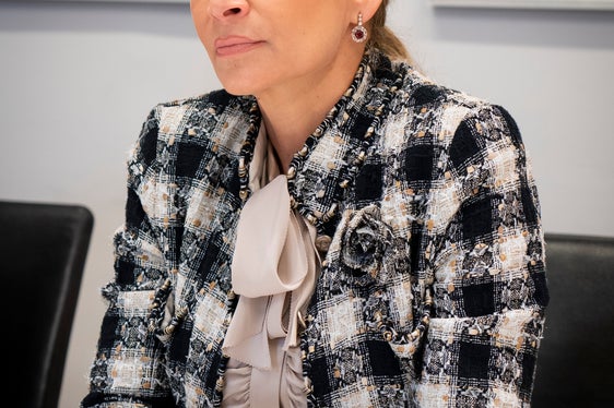 L'ambasciatrice svizzera Monika Schmutz (Foto: ASP/Fabio Brucculeri)