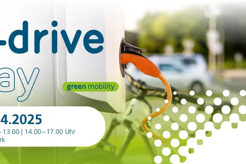 Sabato 6 aprile al Safety Park di Vadena si terrà l'e-drive day. (Grafica: STA)