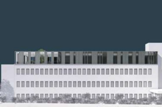 Renderizzazione dell'immobile, ampliato e ristrutturato, dell'Istituto provinciale per l’assistenza all’infanzia IPAI. (Immagine: USP/Dipartimento Opere pubbliche, valorizzazione del patrimonio, libro fondiario e catasto)