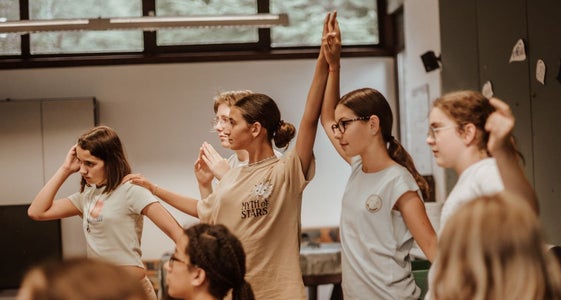 Um die Entdeckung unterschiedlicher Sprachen, Kulturen, Werte und Traditionen ging es im englischsprachigen Workshop Cultural experience − let‘s explore different cultures. (Foto: LPA/Bildungsdirektion/Maria Gapp)