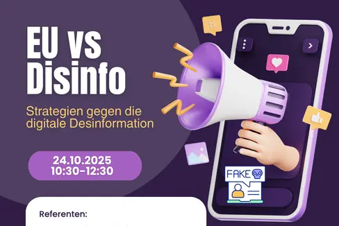 Der Flyer zur Initiative von Europe Direct. (Quelle: LPA/Europe Direct)