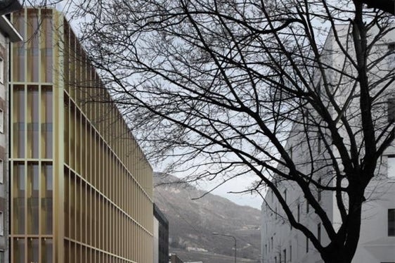 Im neuen Landhaus 8 fand die Bilanz-Pressekonferenz von Landesrat Bessone statt. (Foto: LPA/Manuela Tessaro)