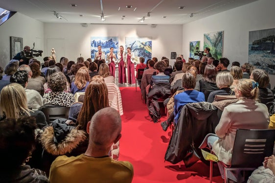 Ëiles & Stëiles: das Ensemble Tel Tipes (Foto: LPA/Tublà da Nives/Patrick Senoner)