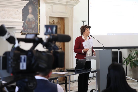 L'assessora provinciale Maria Hochgruber Kuenzer. (Foto: ASP/Maja Clara)