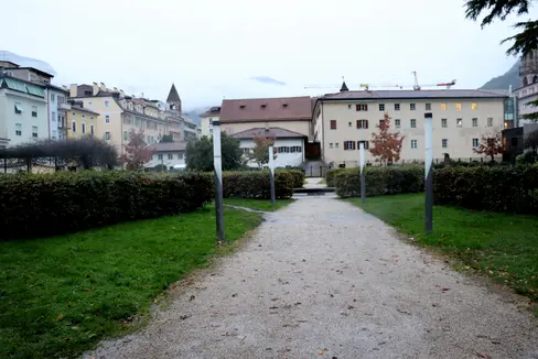 Der Kapuzinerpark in Bozen wird umgestaltet. (Foto: LPA)
