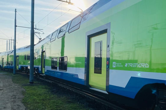 Der Caravaggio-Zug der Mailand mit Bozen verbindet gehört zum Bahndienst von Trenord. (Foto: Eleonora Tommasi/Regione Lombardia)
