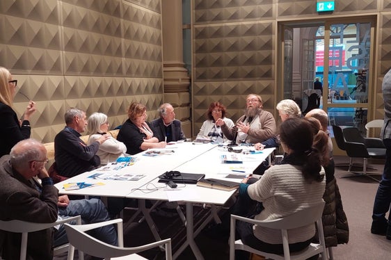 In vier Arbeitsgruppen wurden am Nachmittag Projektideen entwickelt. (Foto: Euregio/Stefan Graziadei)