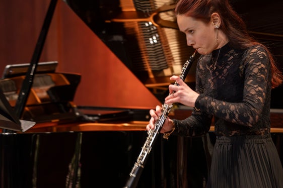 Anna Sofia Franceschini, Oboe (Foto: LPA/Daniel von Johnston)