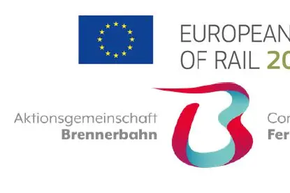 Das Logo des Europäischen Jahrs der Schiene