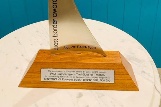 L'Euregio ha vinto con la sua strategia L'Euregio è giovane il Premio Sail of Papenburg di quest'anno (Foto: Euregio)